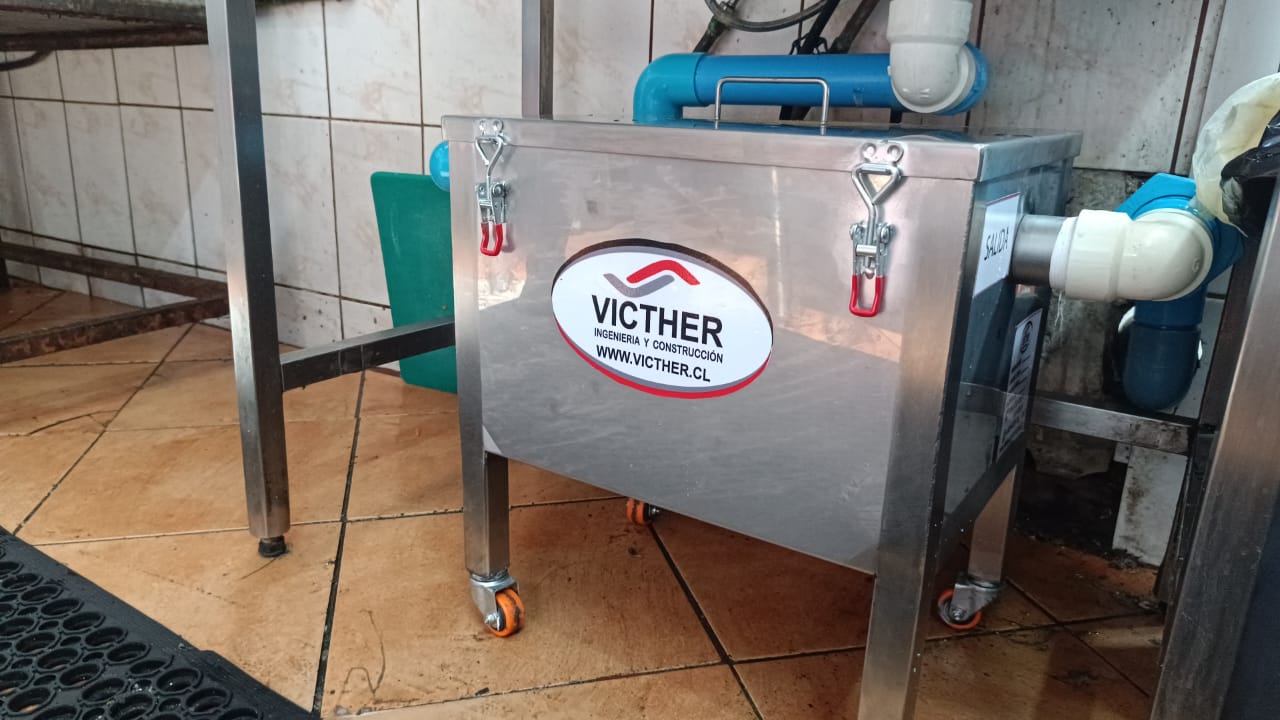 entrada de camara desgrasadora